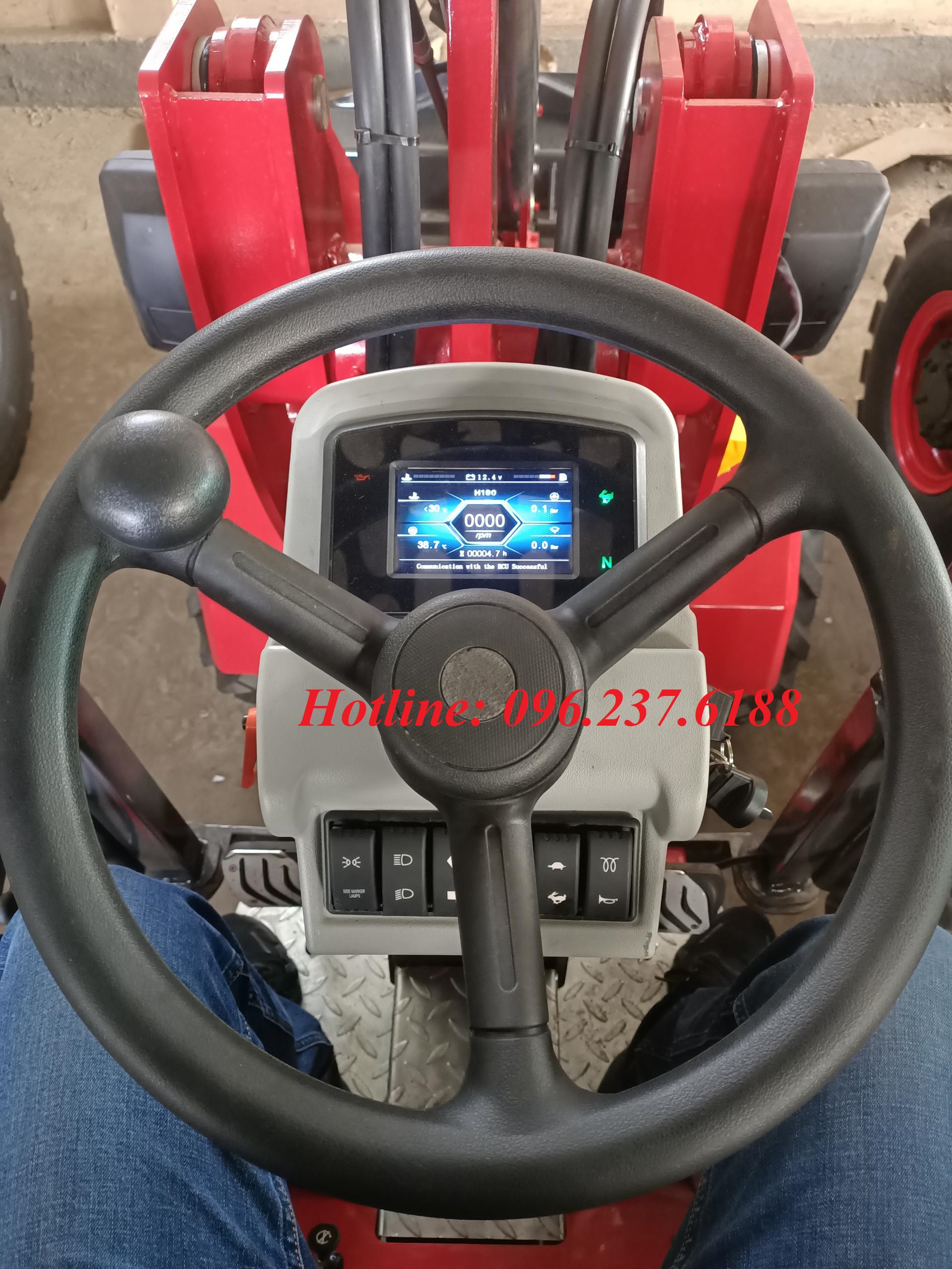 Máy Xúc Lật MINI Siêu Nhỏ Gọn