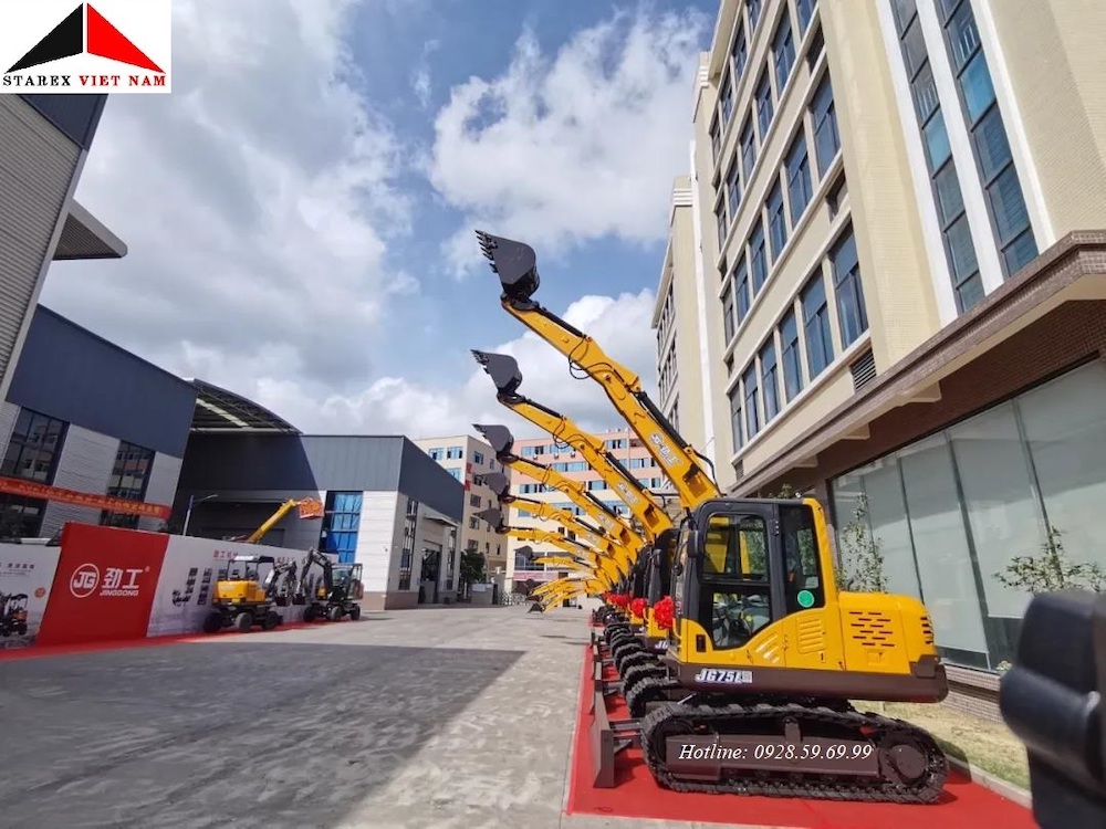STAREX Việt Nam - Đơn vị cung cấp máy xúc chất lượng, uy tín