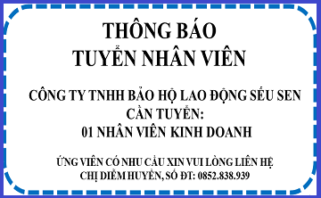 Công ty TNHH Bảo hộ lao động Sếu Sen