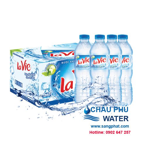 thung nước suối lavie 500ml