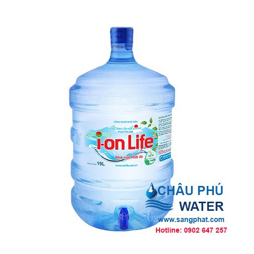 Bình nước Ion Life 19l, có vòi