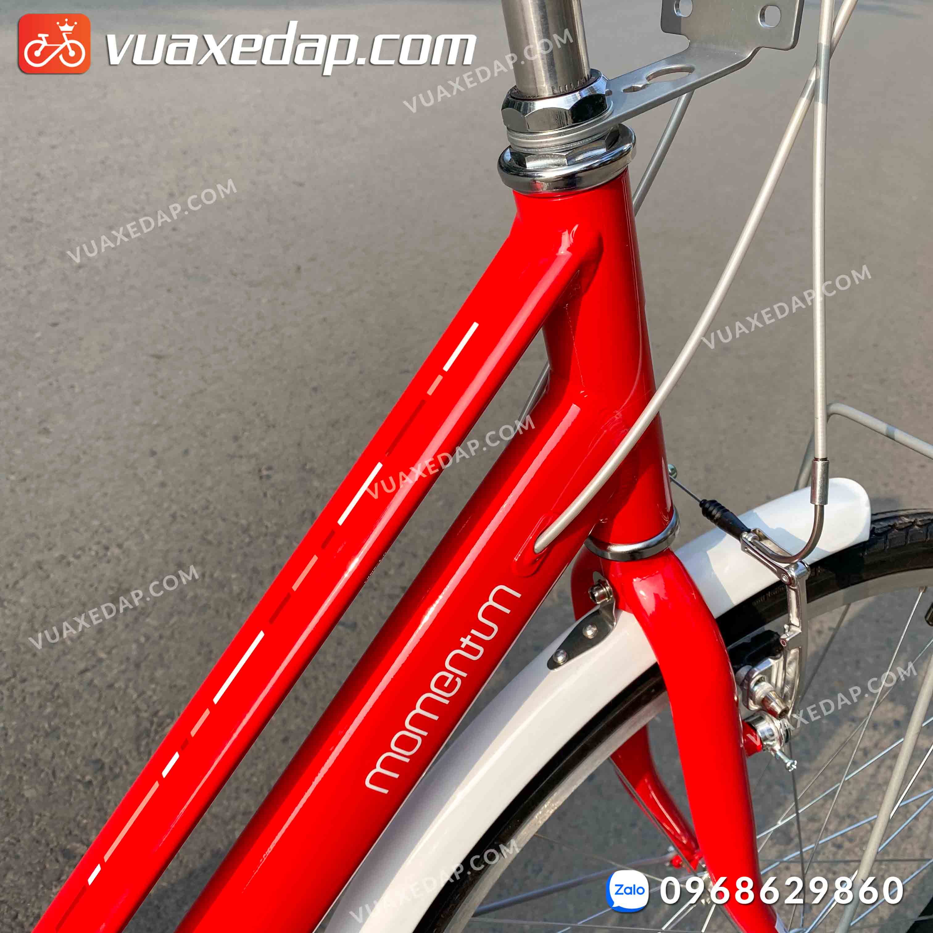 Xe đạp nữ Giant Momentum Ineed 1500 2022 màu đỏ