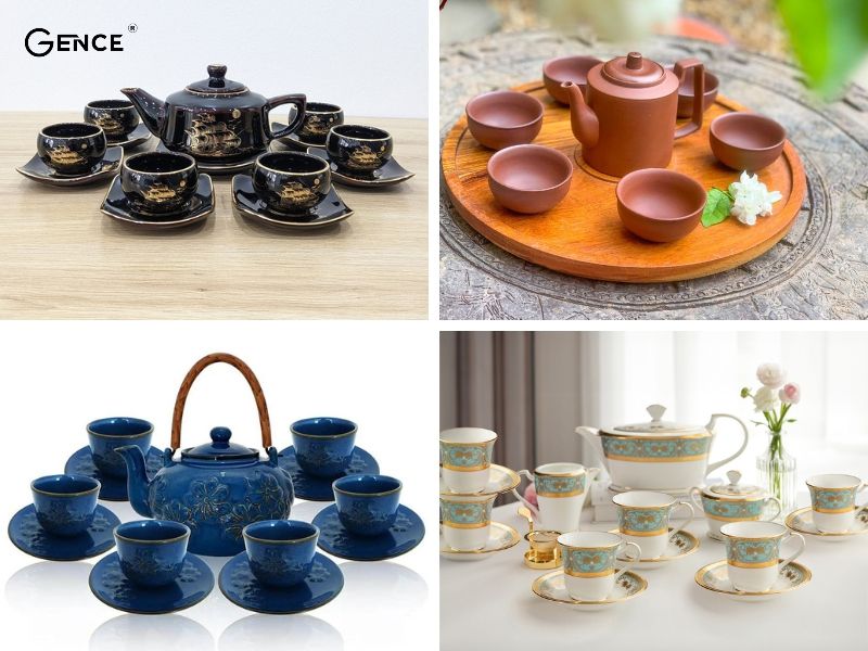 Bộ ấm trà không thể thiếu trong phòng khách