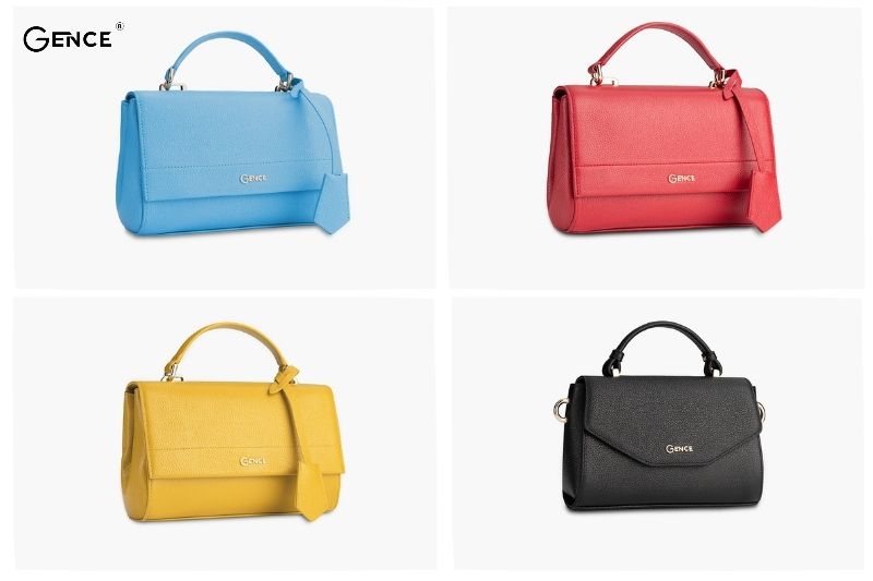 Bộ sưu tập túi xách nữ Gence nhiều màu sắc