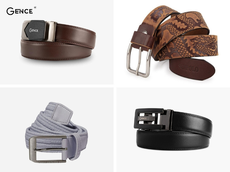 Thắt lưng nam có nhiều màu sắc để lựa chọn