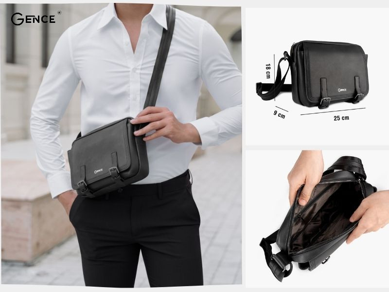 TD15 màu đen da bò Swift