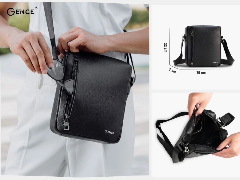 TD04 màu đen da bò Mill