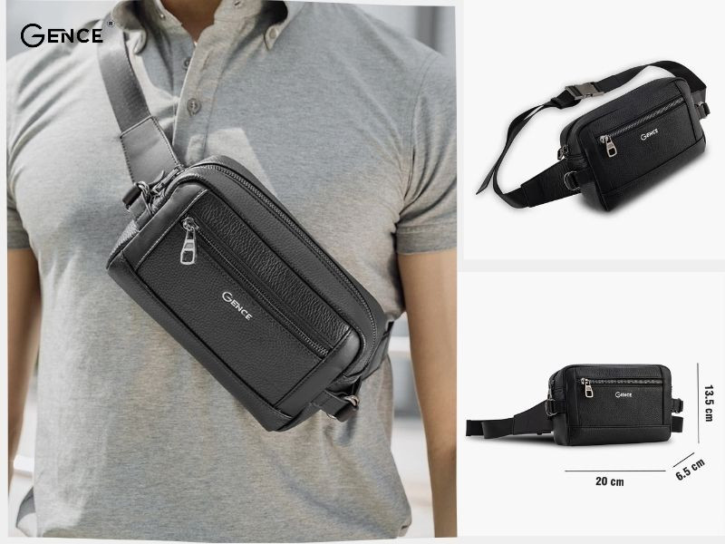 TD06 da bò Mill màu đen