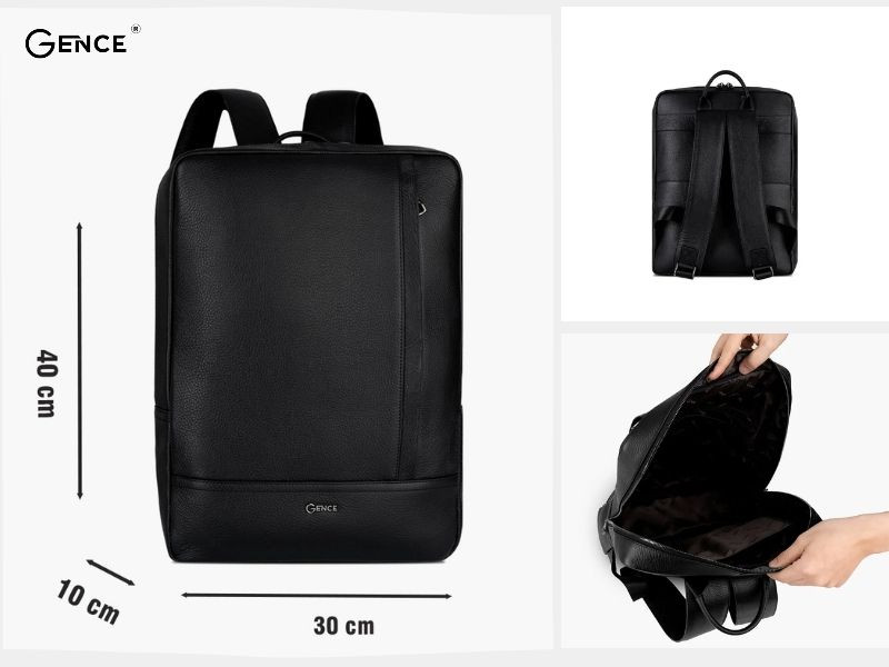 GBL01 màu đen dáng dọc khóa kéo