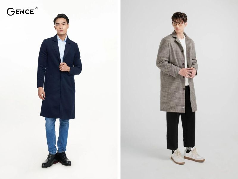 Áo khoác măng tô tôn lên vẻ đẹp sang trọng