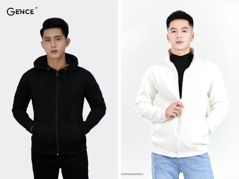 Áo khoác vải nỉ giúp giữ ấm cơ thể tốt