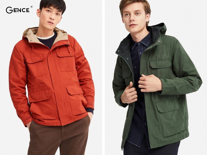 Áo khoác kaki phù hợp với các hoạt động hàng ngày