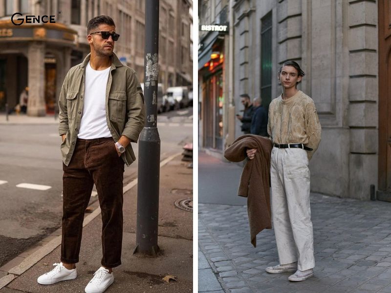 Street style phù hợp với chàng trai năng động, phá cách