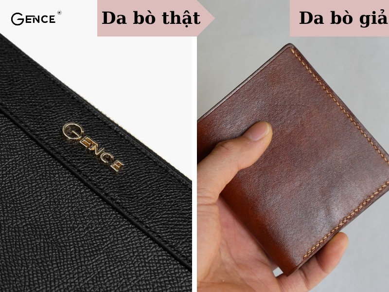 Phân biệt da bò thật và giả bằng thị giác