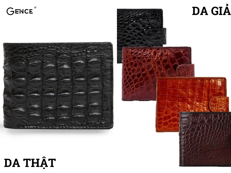 Kiểm tra da cá sấu bằng nước và lửa