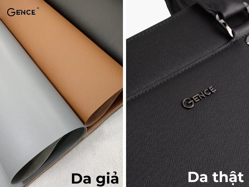 Dùng mắt là cách phân biệt da thật và da giả