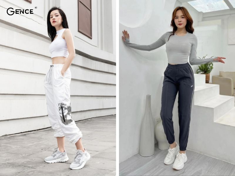 Mix-match phong cách thể thao với quần jogger