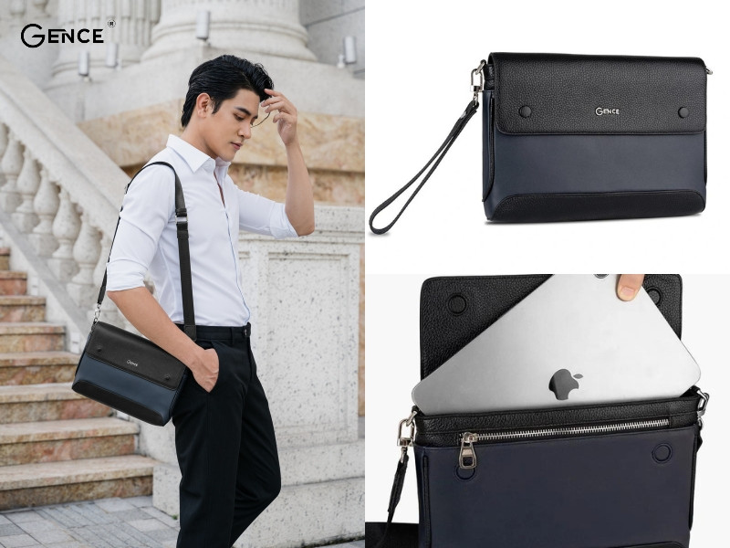 Túi đeo chéo da bò Mill TD12