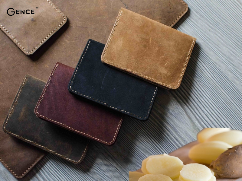 Sử dụng khoai tây làm mới ví da