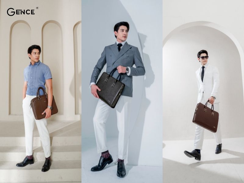 Cặp da mang đến nhiều tiện ích cho dân công sở