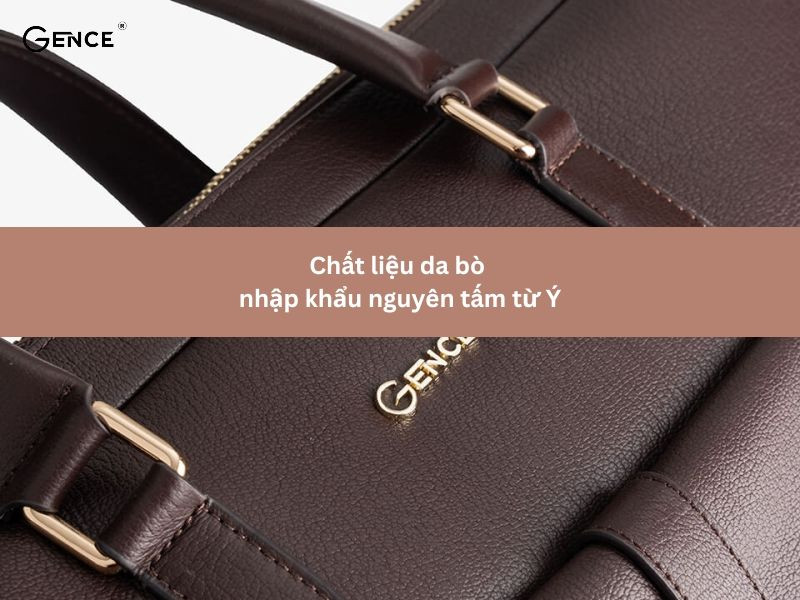Chất liệu da cao cấp làm tăng độ bền sản phẩm của Gence