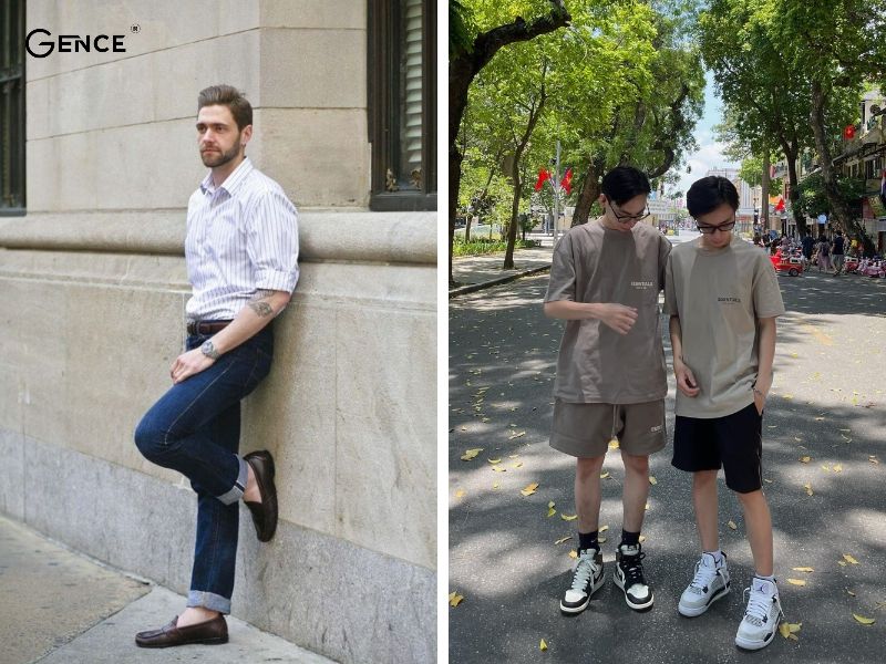 Chàng trai nghề tự do nam nên mang giày gì