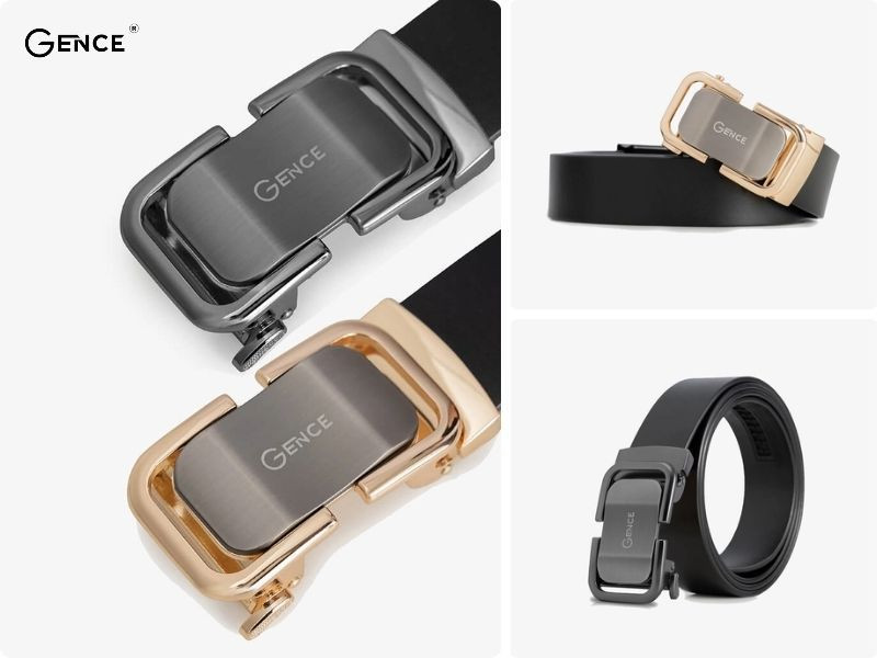 Thắt lưng cho quần tây LG05 có hai màu khóa