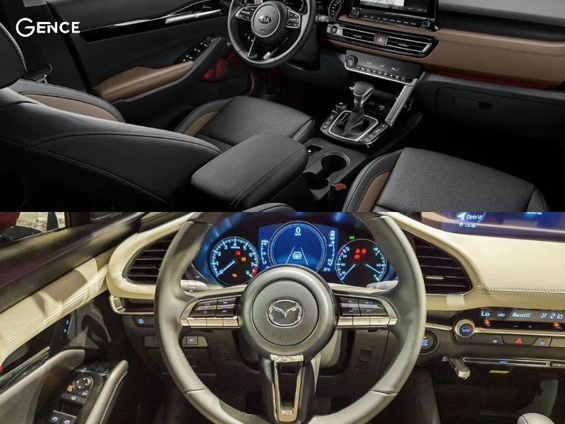 Da lì dùng để bọc nội thất ô tô như ghế ngồi, vô lăng