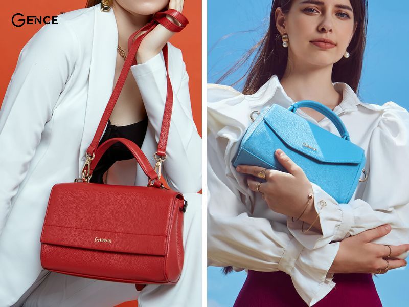 Đo kích thước túi xách theo chiều rộng, cao, dài