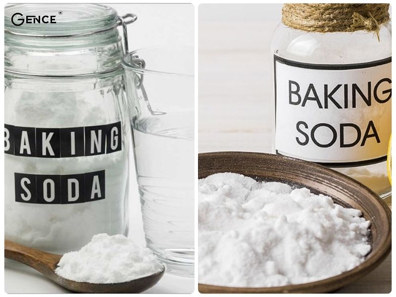 Dùng baking soda để khử mùi thắt lưng da