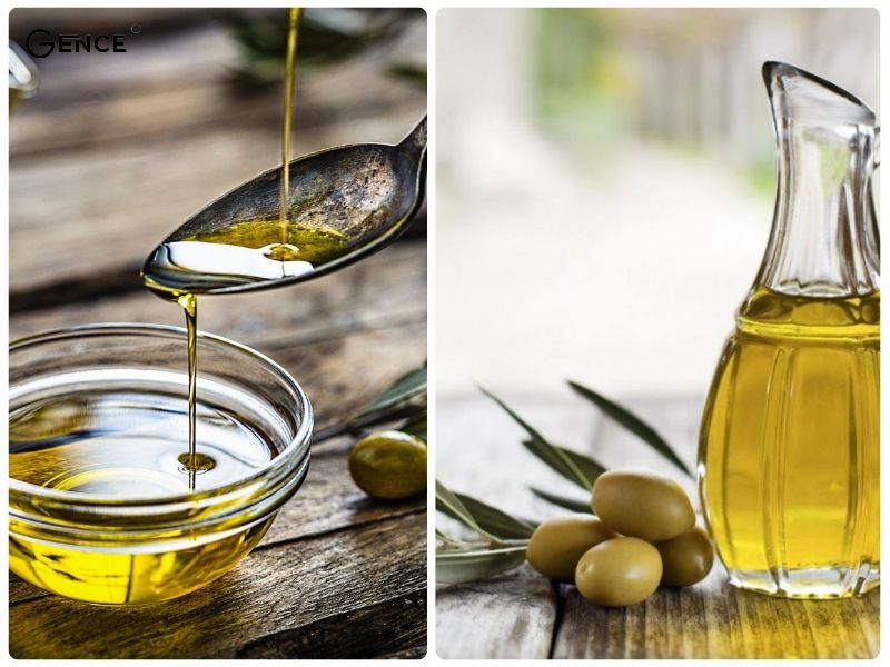 Dùng dầu ô liu làm mềm da bò