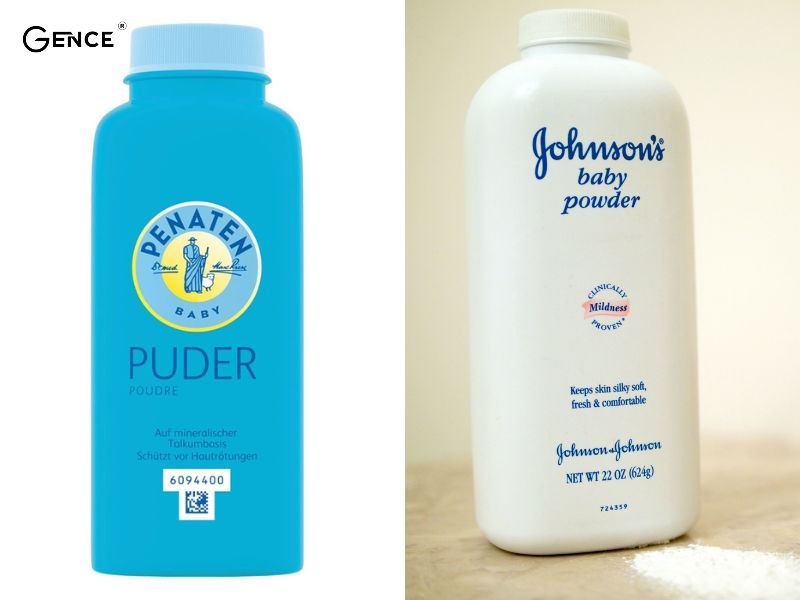 Dùng phấn rôm để loại bỏ mùi khó chịu từ túi da