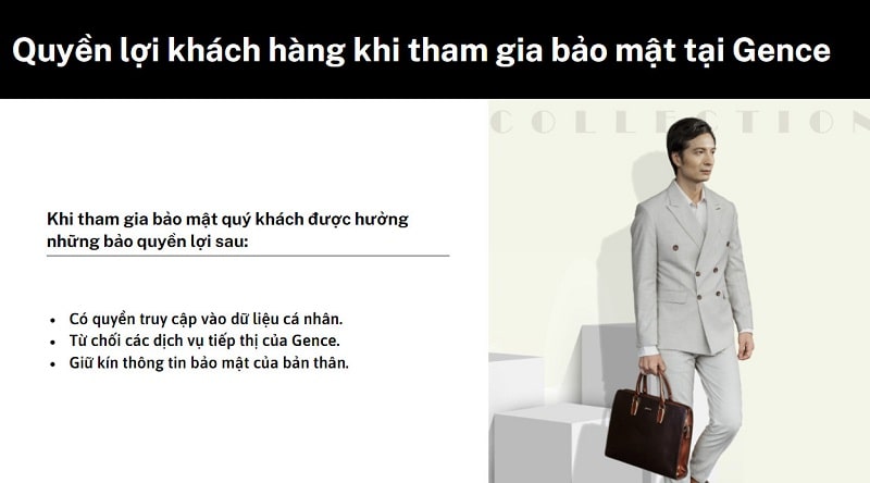 Bảo đảm quyền truy cập dữ liệu cá nhân, được từ chối tiếp thị, giữ kín thông tin giao dịch