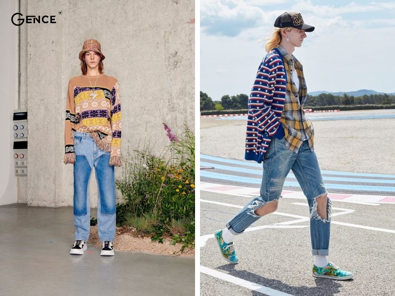 Sneaker cũ kỹ, bụi bặm là không thể thiếu