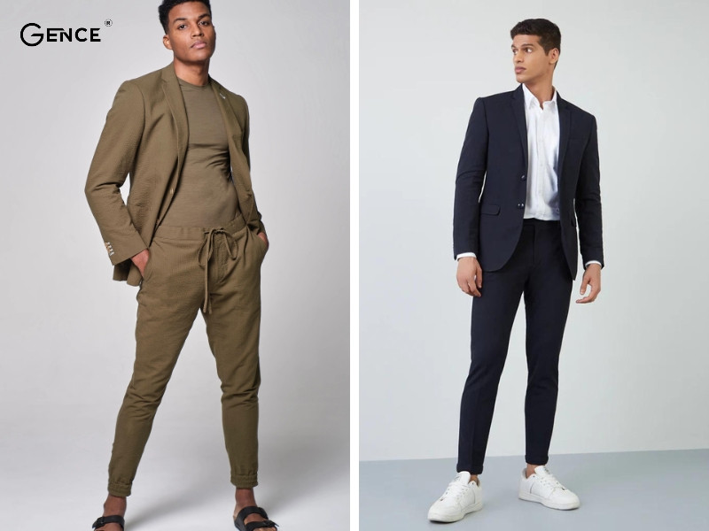 Lịch lãm khi mix-match quần jogger và áo blazer