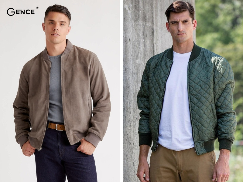 Chất liệu rất quan trọng khi mix-match cùng áo bomber