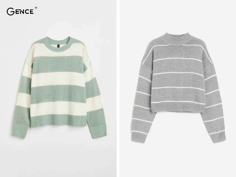 Jumper cổ tròn đơn giản nhưng được ưa chuộng