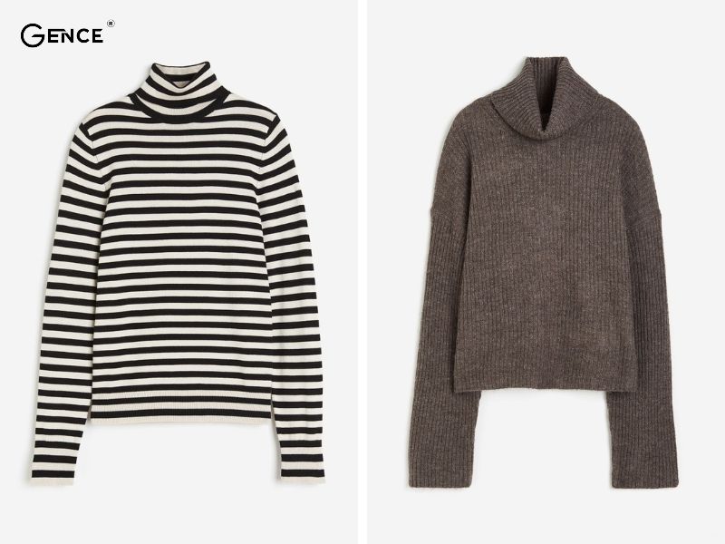 Jumper cổ lọ mang lại sự trẻ trung, năng động