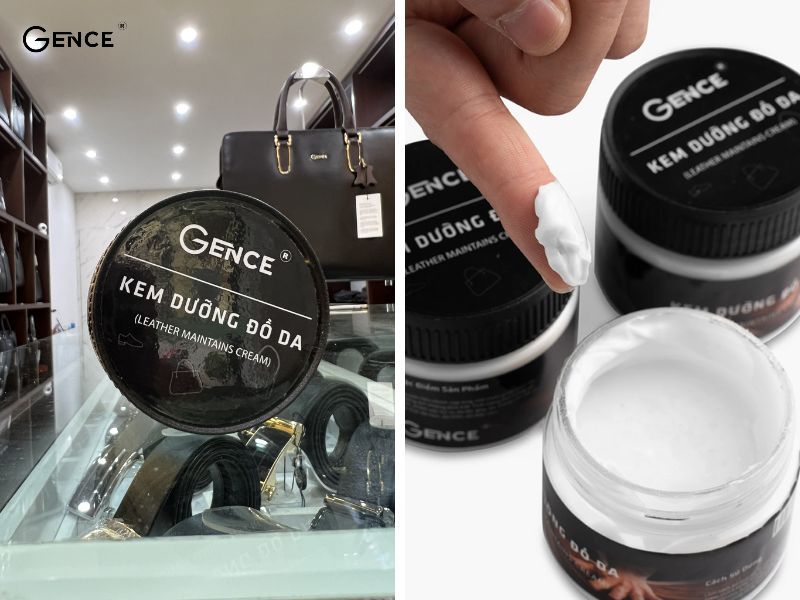 Kem dưỡng da chuyên dụng Gence bảo vệ đồ dùng da hiệu quả