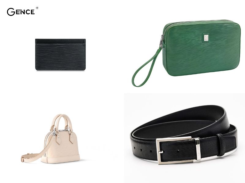 Không cần phải vệ sinh phụ kiện từ da bò Epi thường xuyên