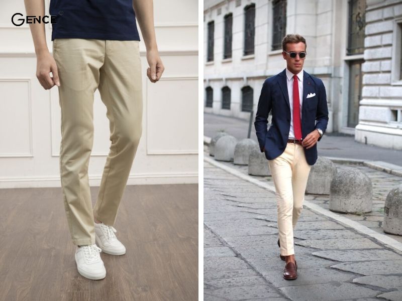 Không để quần kaki bị xước, bẩn