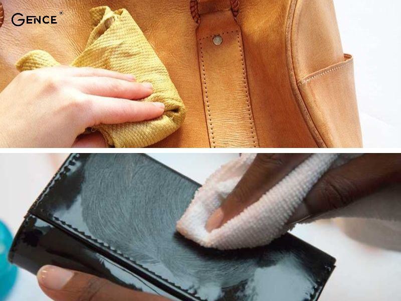 Làm sạch túi da từ kem đánh răng với dụng cụ dễ tìm