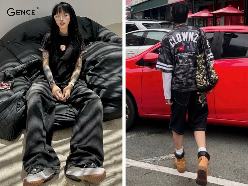 Clown thiết kế theo phong cách Streetwear