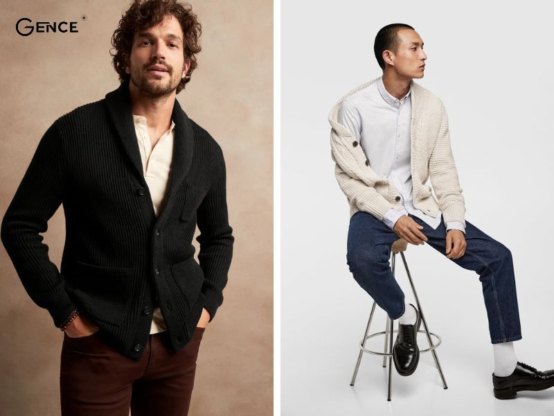 Mặc áo bên trong có độ dày vừa phải