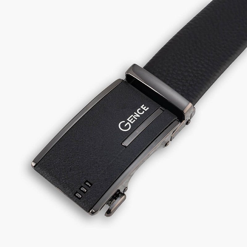 Mặt khóa ấn tượng của thắt lưng công sở nam LG11 Gence