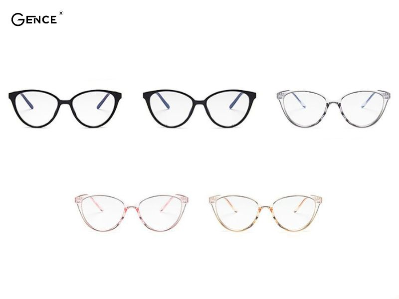 Kính mắt mèo giúp định hình và nâng má