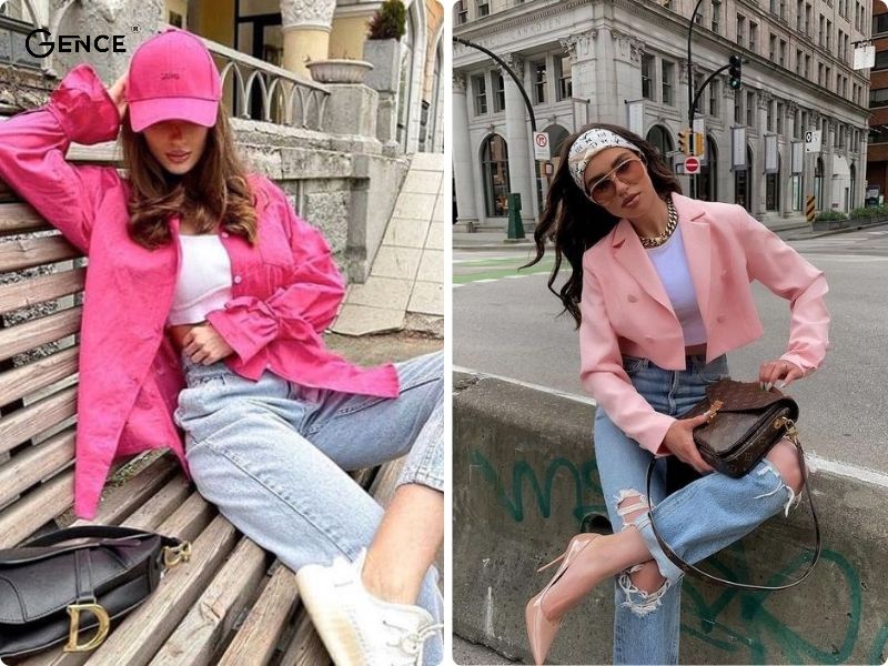 Phụ kiện có màu sắc hài hòa, tôn lên vẻ đẹp của outfit