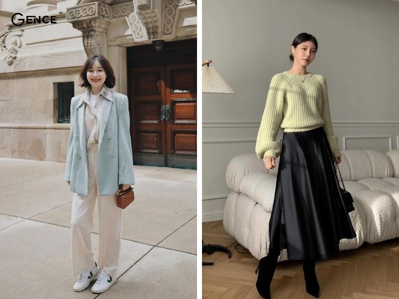 Lựa chọn màu pastel phù hợp với style