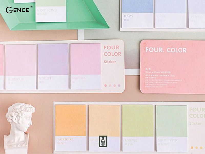 Màu pastel được áp dụng vào thiết kế đồ họa