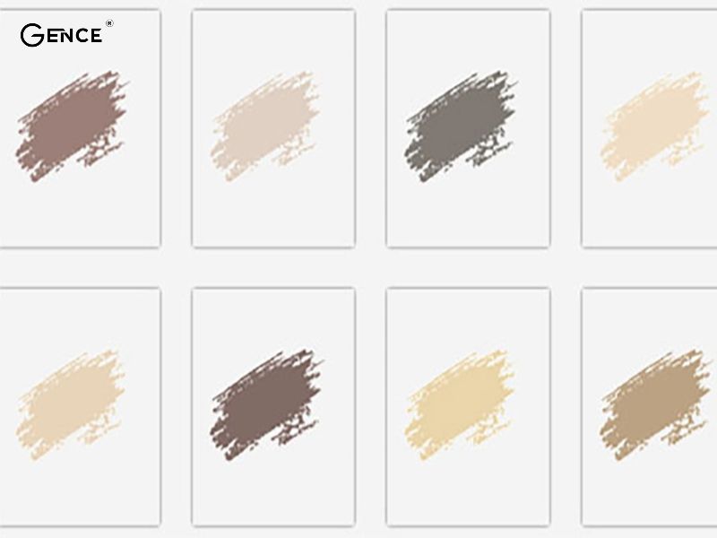 Màu trung tính là màu trắng, be, xám, nâu,...